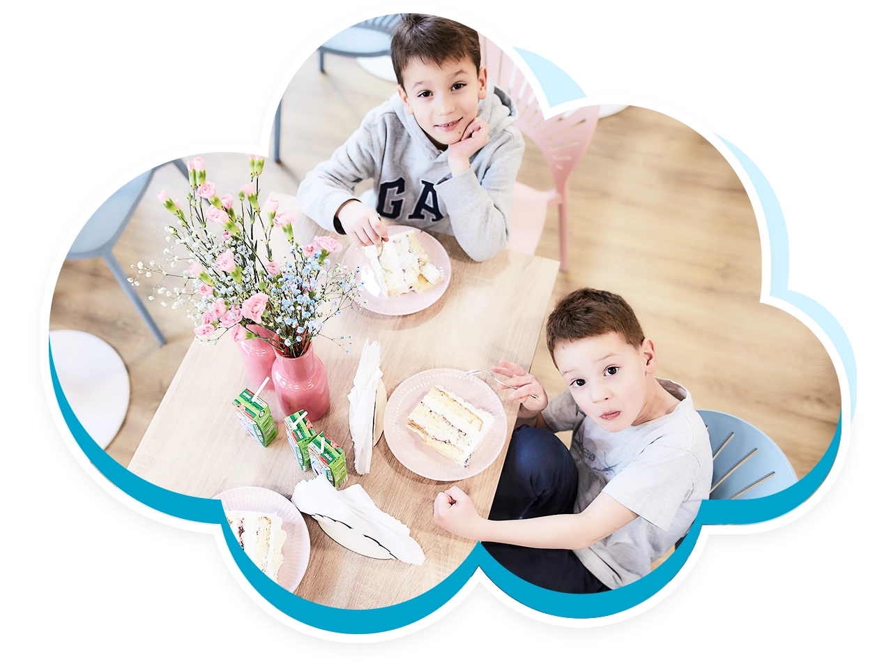 dzieci na sali zabaw w Warszawie